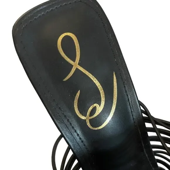 Sam Edelman Black Laurette Block Heel Mules - Picture 4 of 10